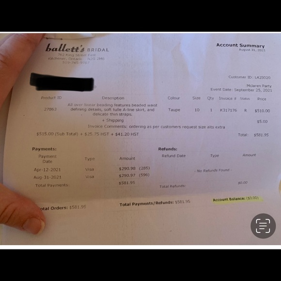 Beautiful Taupe Adrianna Papell Dress - Picture 7 of 8